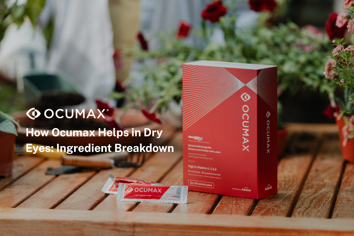 How Ocumax Helps in Dry Eyes: Ingredient Breakdown