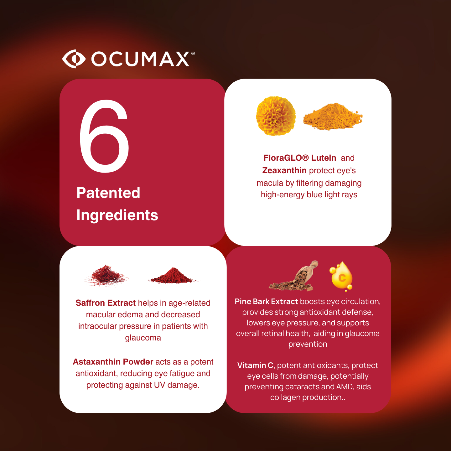 Ocumax® Botanical Beverage Mix 20's