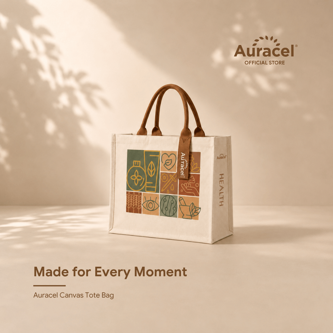Auracel Canvas Tote Bag