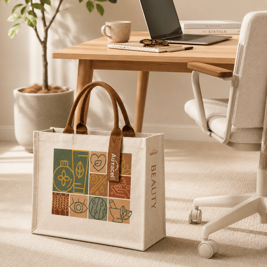 Auracel Canvas Tote Bag